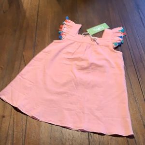 NWT Tiny Twig Organic Cotton Tassle Dress